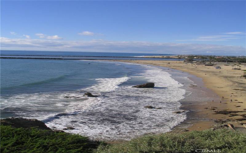 The beautiful beaches of Corona del Mar, CA.