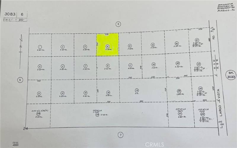 Plat map