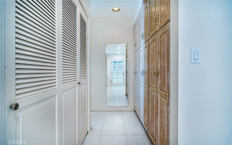 4315 Clybourn Ave. - Kitchen with wall storage and side by side laundry