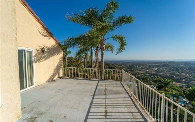 Balcony off Master Bedroom