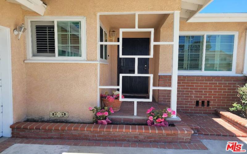 front door entrance