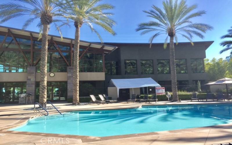 View of Trilogy's Beautiful Outdoor Pool outside the Sports Club - Grandkids welcome!