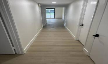 hallway from master bedroom/garage