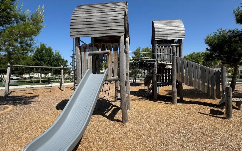 One of five community parks. Bring your children out to play and laugh!