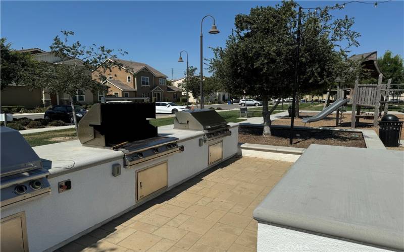 HOA covers access to multiple community barbecue pits, dog walks, park tables, and more!