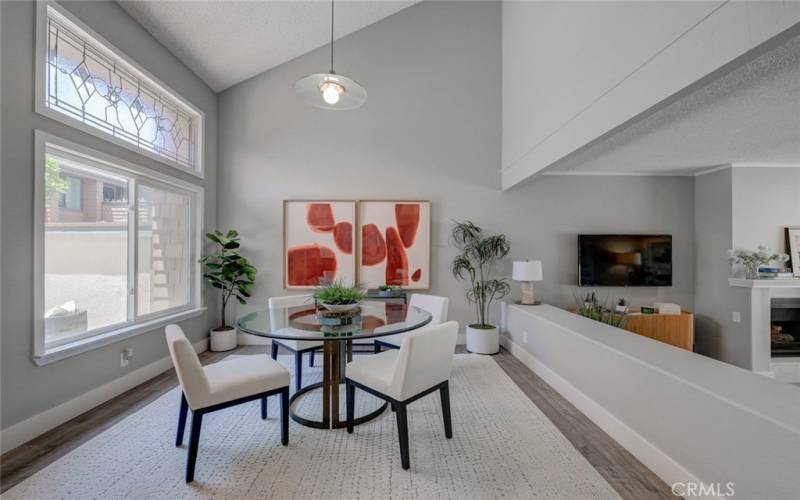 Bright & Open Dining Area