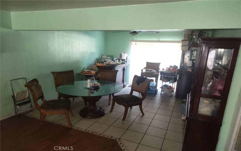 Back home dining room