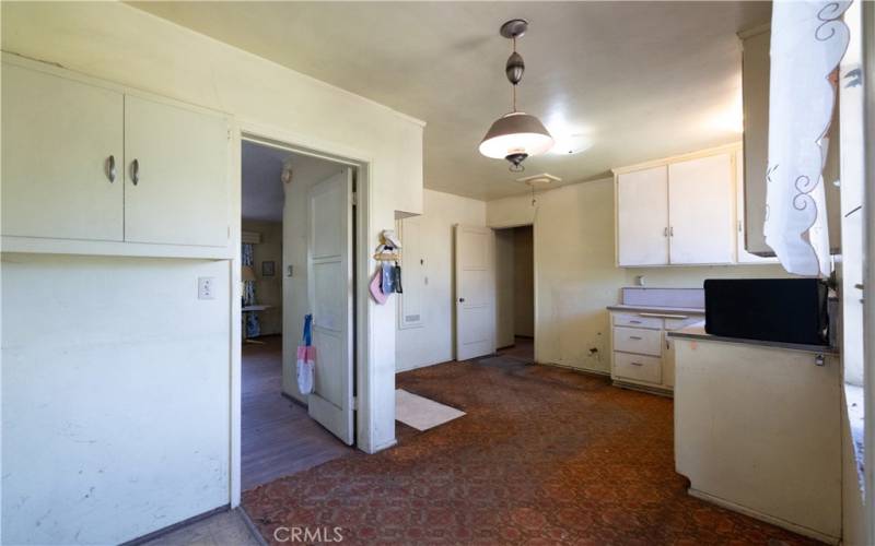 kitchen from backdoor entry