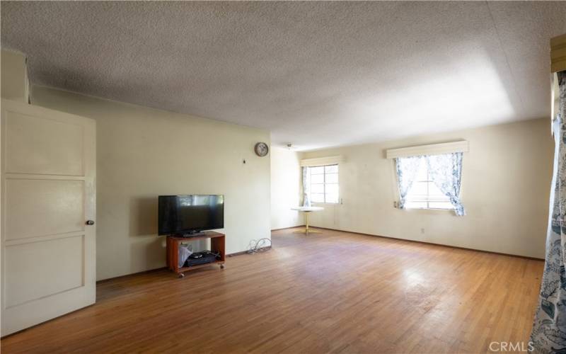 front door entry - living room