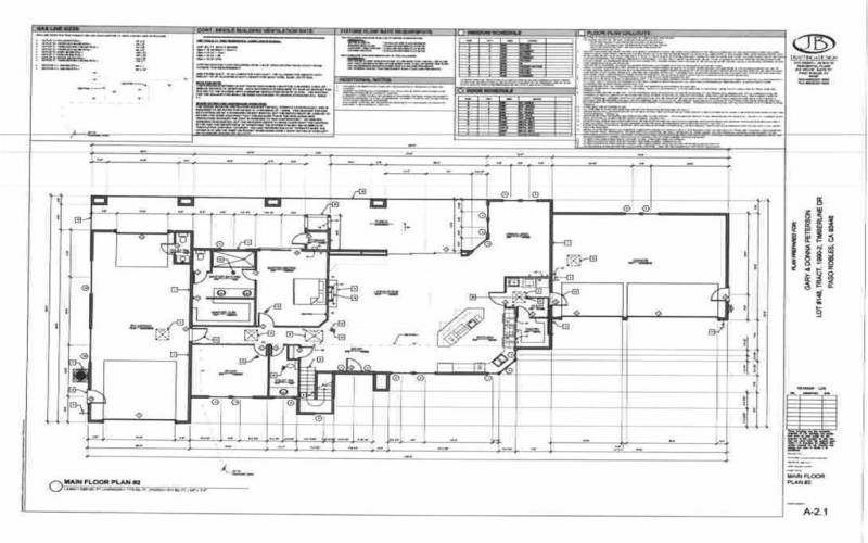 Main entry level floor plan