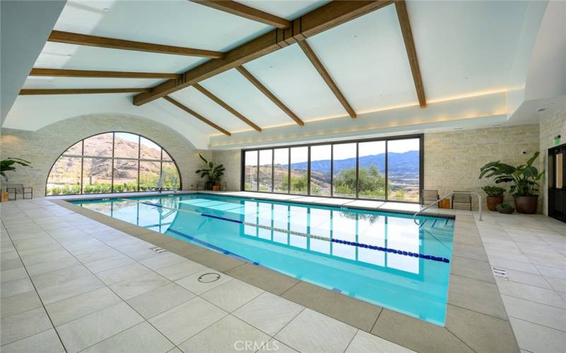 Indoor pool for 55+