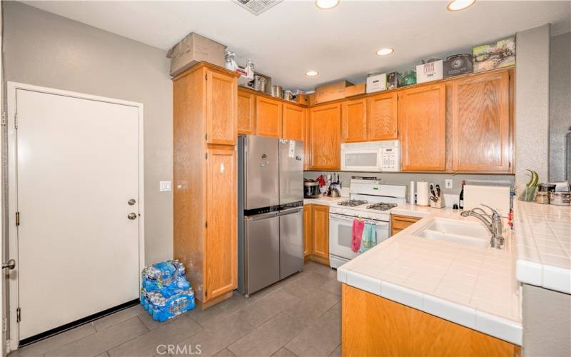 Kitchen with Recess lights