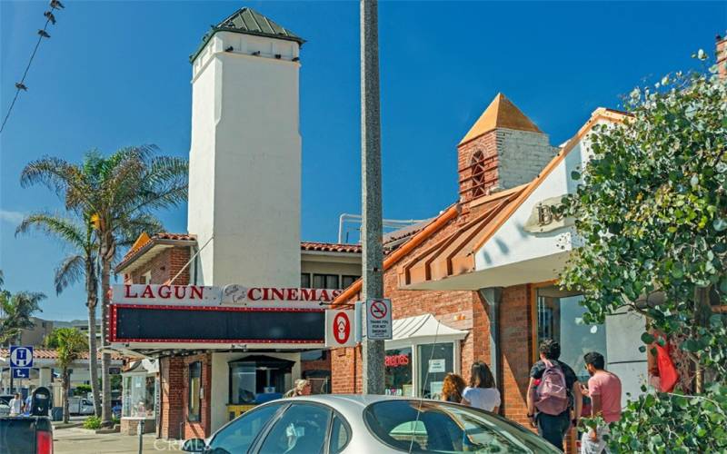 Downtown Laguna Beach.