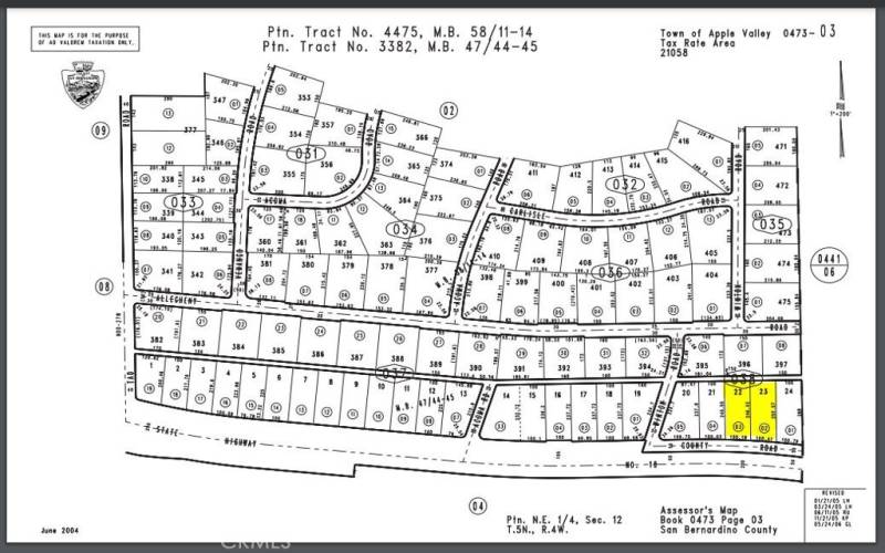 assessor's map