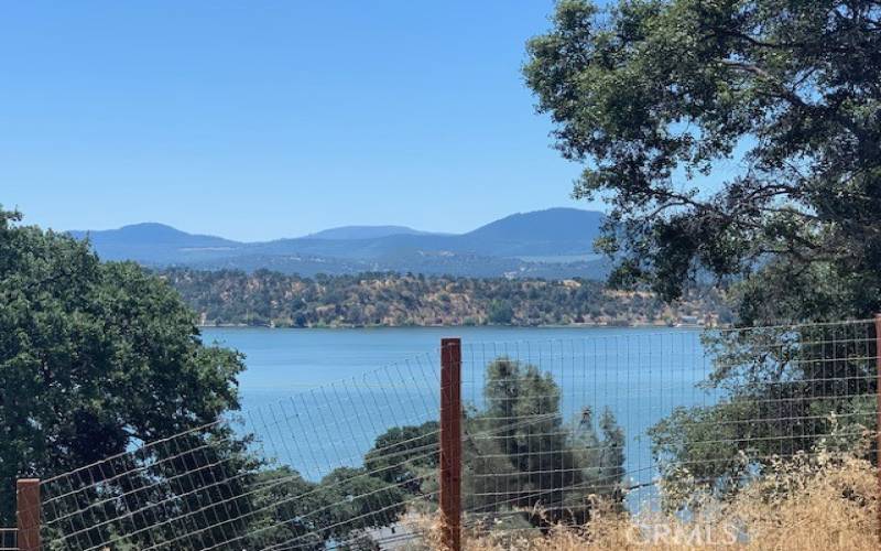 View South Toward Sulphur Bank Point, Red Hill Vineyards Area, and Peaks of Mayacamas Mountain Range