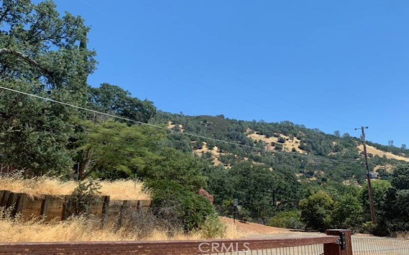 Views of High Valley Ridge from Hillcrest Drive Street Frontage