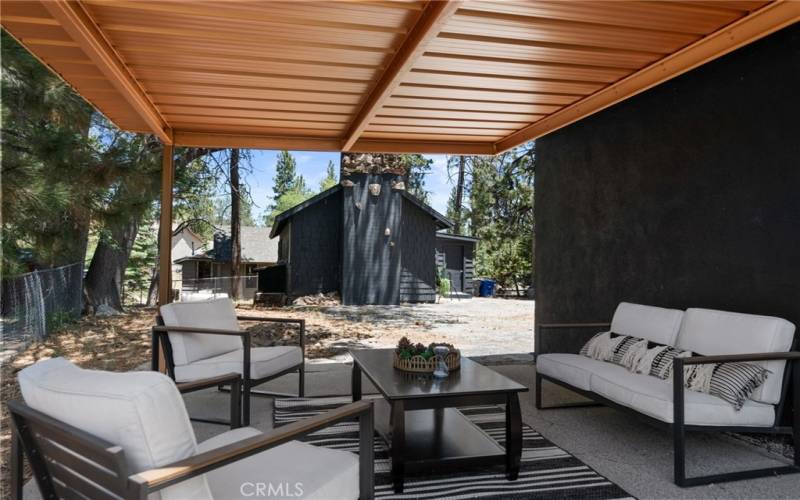 aluma-wood patio/ carport