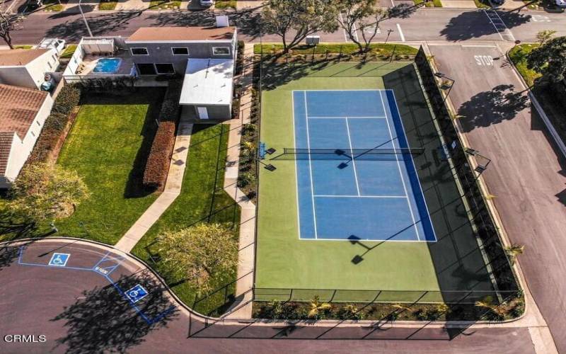 Tennis Court Ariel 1