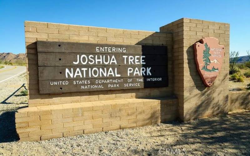 A short drive to Joshua Tree National Park