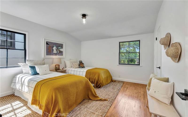 Bedroom 3 with 2 windows for natural light