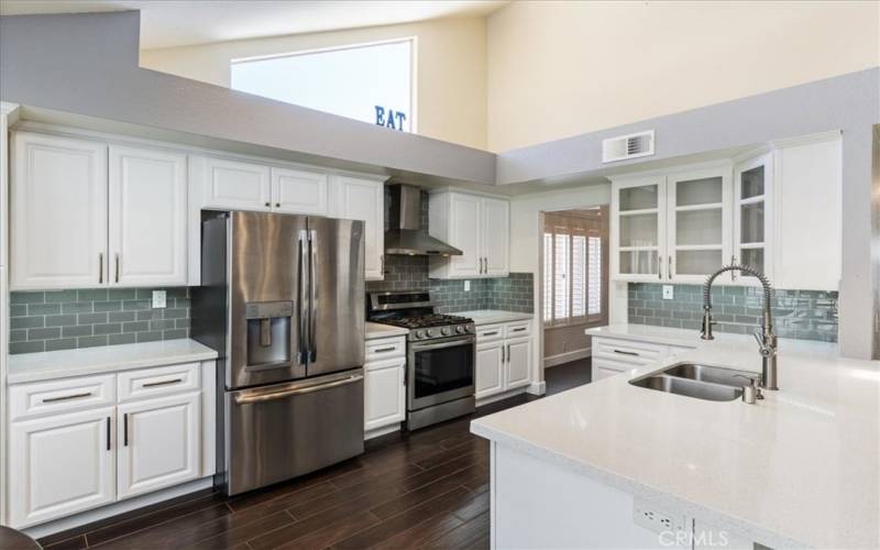 Beautiful Kitchen with lots of counter space.