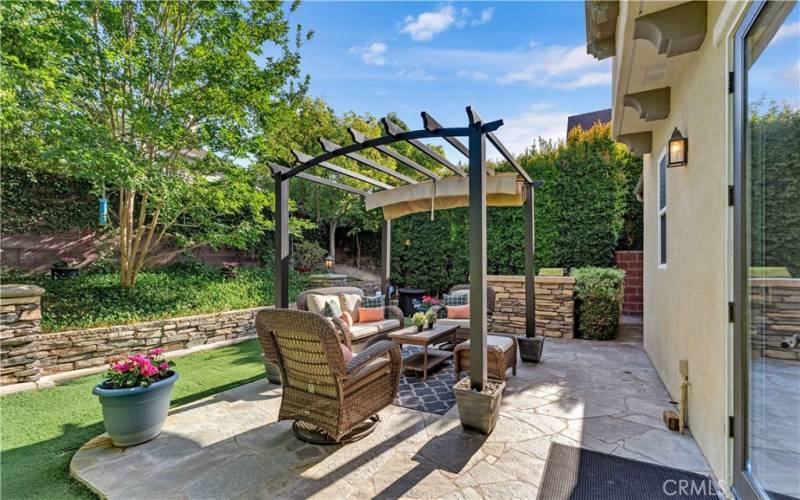 Larger than most lots, this yard provides an abundance of greenery and lots of privacy.