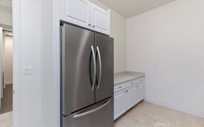 Laundry Room has inset 2nd Refrigerator - Included in price with Washer & Dryer