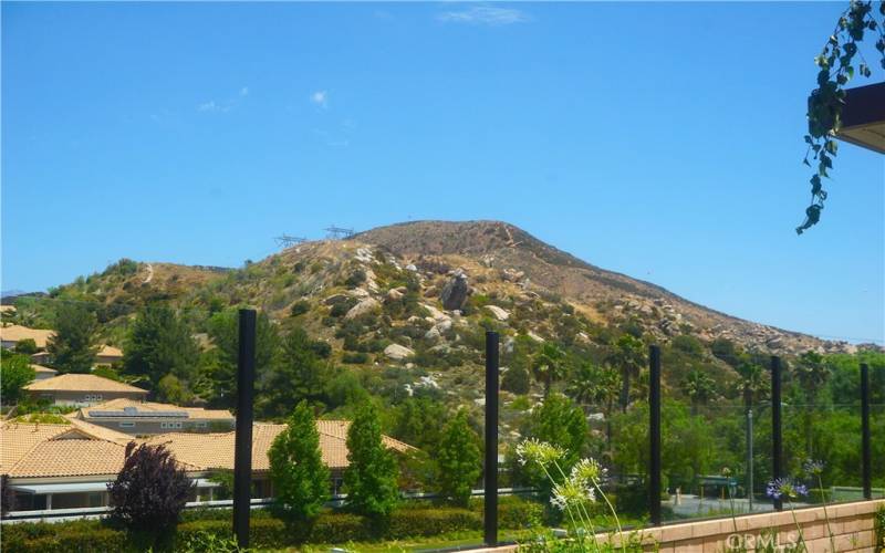 Panoramic View - Hills Sides in one Direction and San Gorgonio Mountain Range to the North