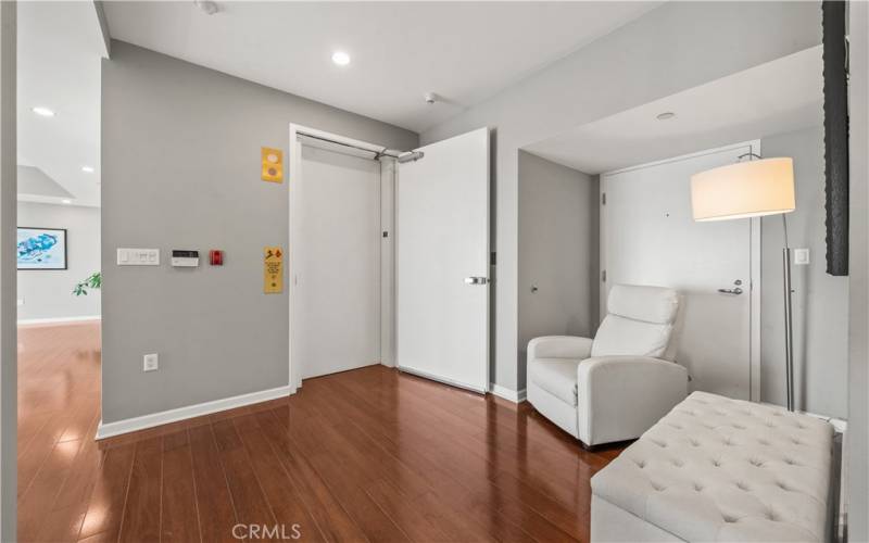 Private elevator access directly into unit.