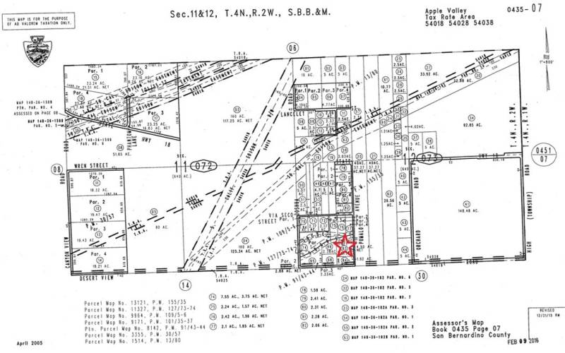 County Assessor Parcel Map