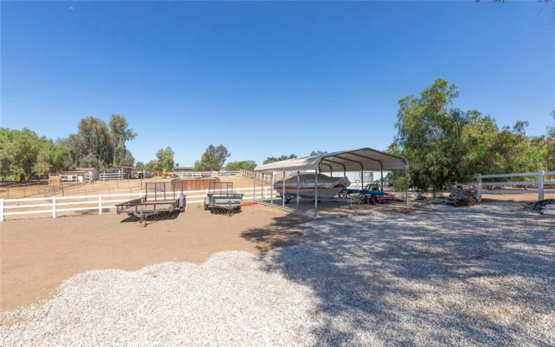 Covered Carport/Storage