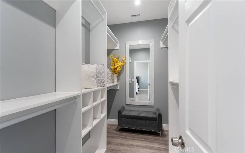 Fabulous Walk-In Closet in Primary Suite!