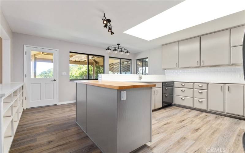 Kitchen recently remodeled.