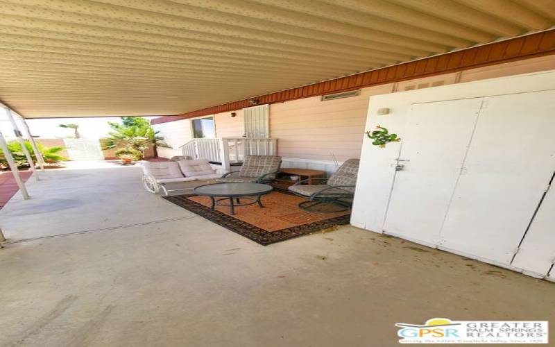 Large Storage Shed Is Secure