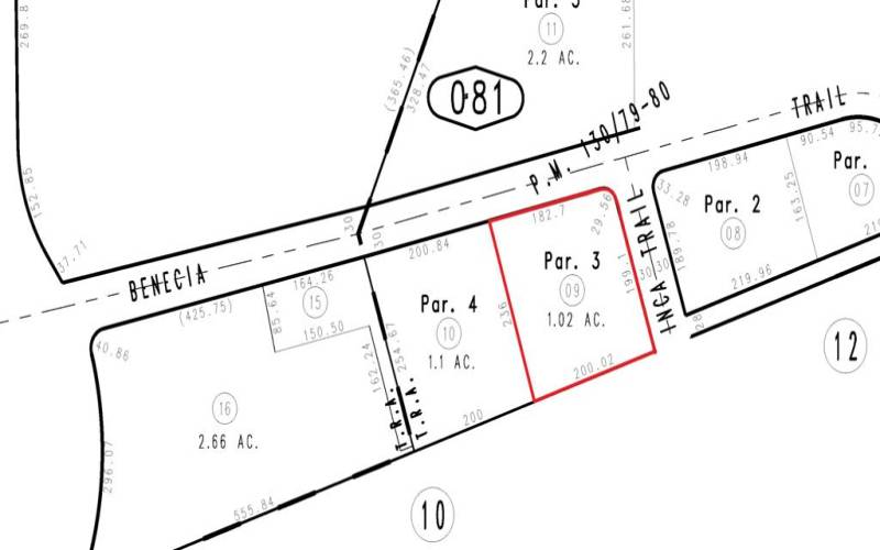 APN 0586-081-09 Plat Map