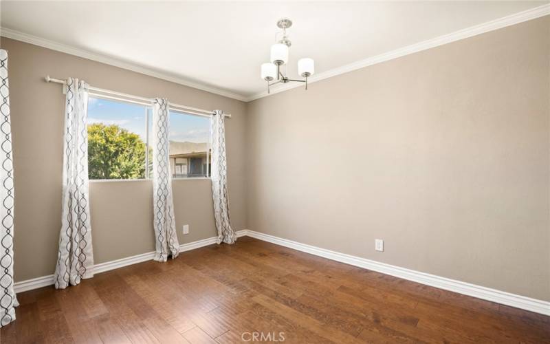 The ample dining room at 277 Pleasant Street #310