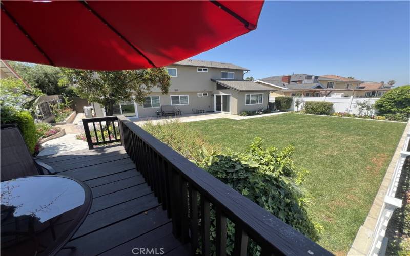 View of Back of Home from Patio Deck