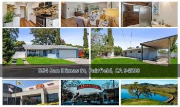554 San Dimas Street, Fairfield, California 94533, 3 Bedrooms Bedrooms, ,1 BathroomBathrooms,Residential,Buy,554 San Dimas Street,ML81972108