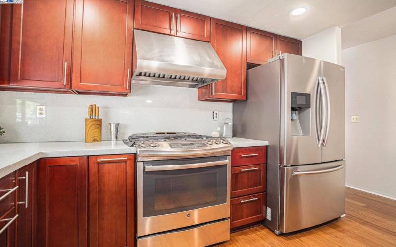 Stainless steel appliances