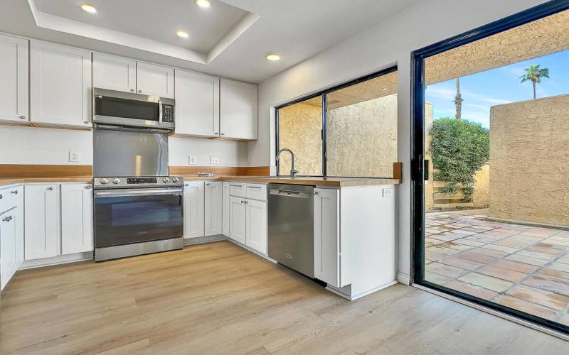 Kitchen - To Courtyard