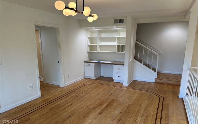 Dining Room and Study Nook