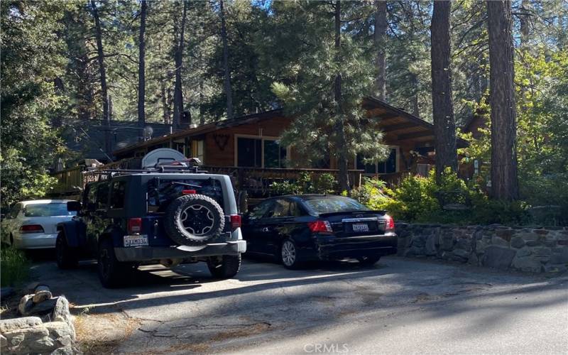 3 car parking or 2 car with Boat RV parking in front of Jeep