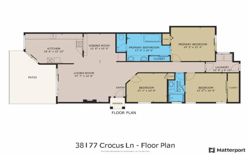 38177 Crocus Ln - Floor Plan