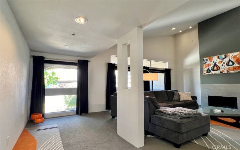 Sitting area off of main living room.