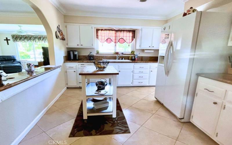 Kitchen with Granite Counter Tops