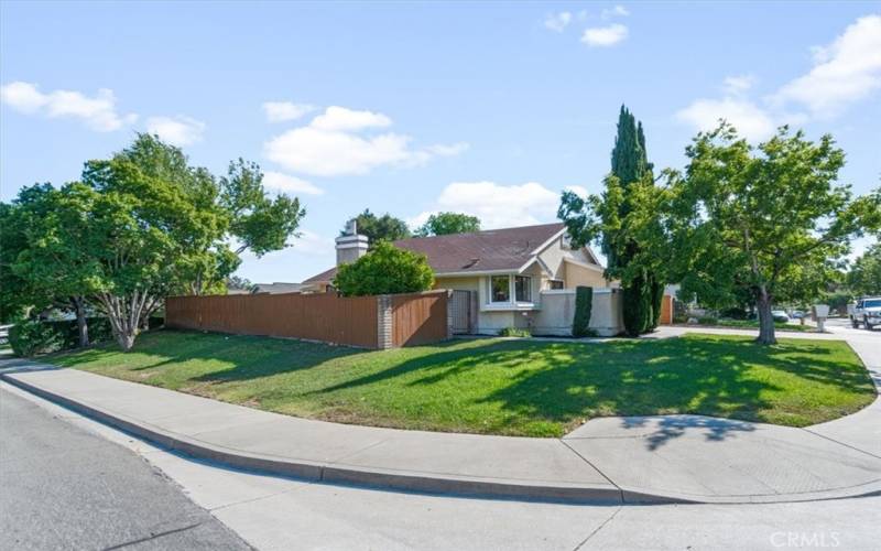 Corner Lot, Single Level Home