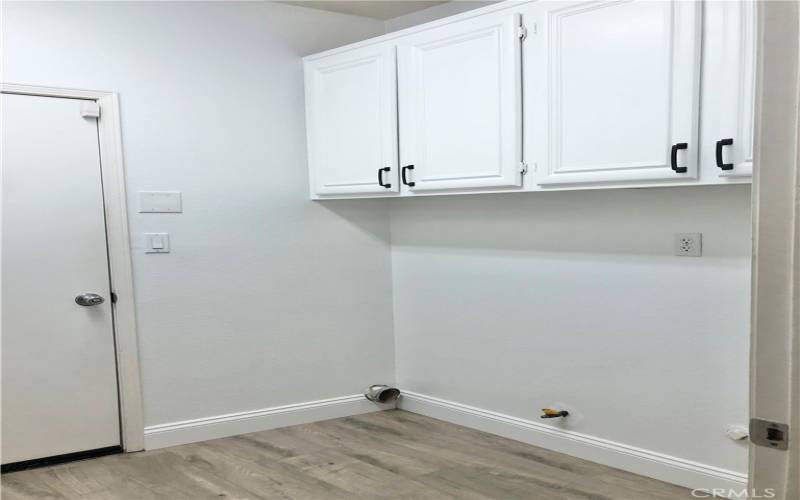 Laundry Room towards garage