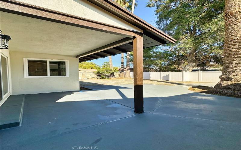 Back Covered Patio