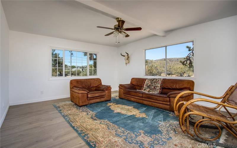 Main house living room