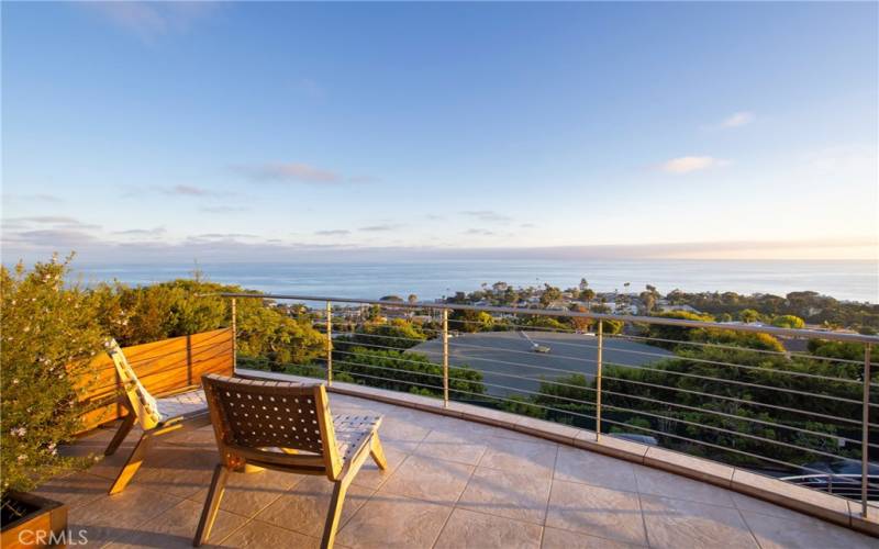 Primary Bedroom view deck.